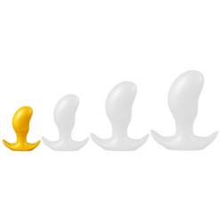 FantasyColors Plug Bean S 10 x 4.5cm Jaune